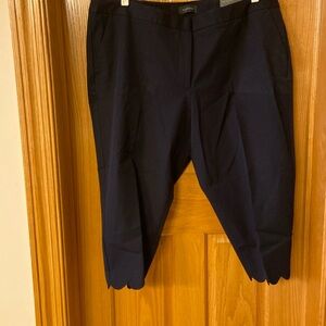 Talbots slim crop pants